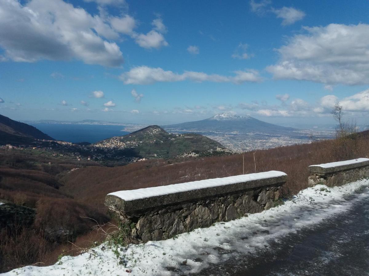 Il Ceppo Sui Sentieri Per Amalfi Acomodação com café da manhã Pimonte Exterior foto